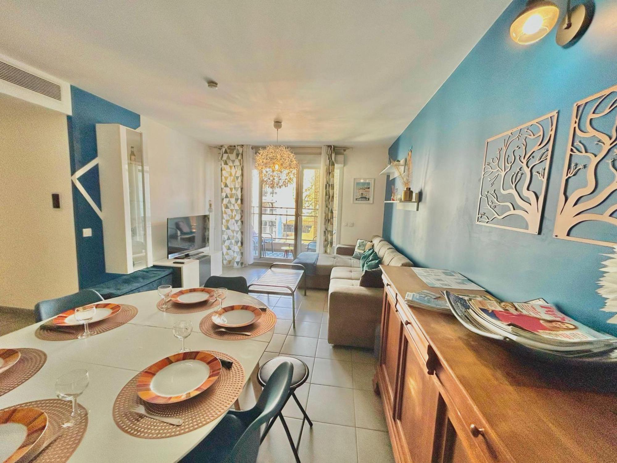 Le 13Or - Appartement De Charme En Plein Centre Ville Avec Parking Et Jolie Terrasse - Panier Joliette Vieux Port Marseille Ngoại thất bức ảnh